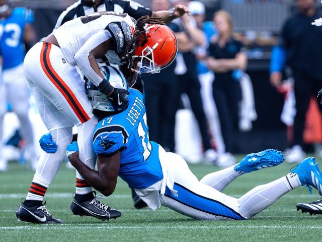 Panthers’ Xavier Legette, Browns’ Rayshawn Jenkins ejected after exchanging blows during preseason matchup