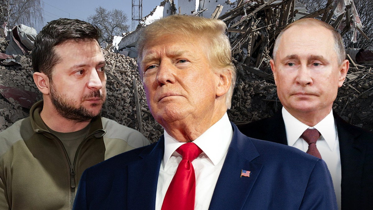 Trump: We're going straight to Russia-Ukraine peace deal, 'not a mere ceasefire'  at george magazine