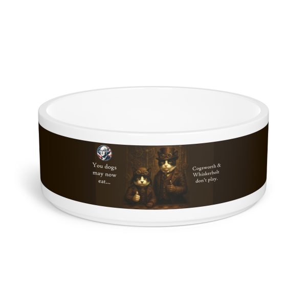 Benevolent Commanders Dog Food Bowl