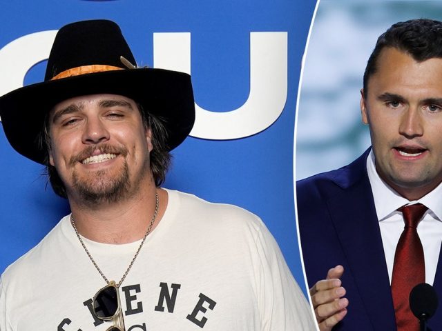 Country singer stands by Charlie Kirk, says he’s not afraid to publicly show support