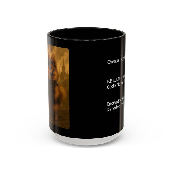 Chester Von Pomp. F.E.L.I.N.E. Agency Code Name: MORSE - Coffee Cup (Encrypted Bark...Decoded Truth) - Image 5