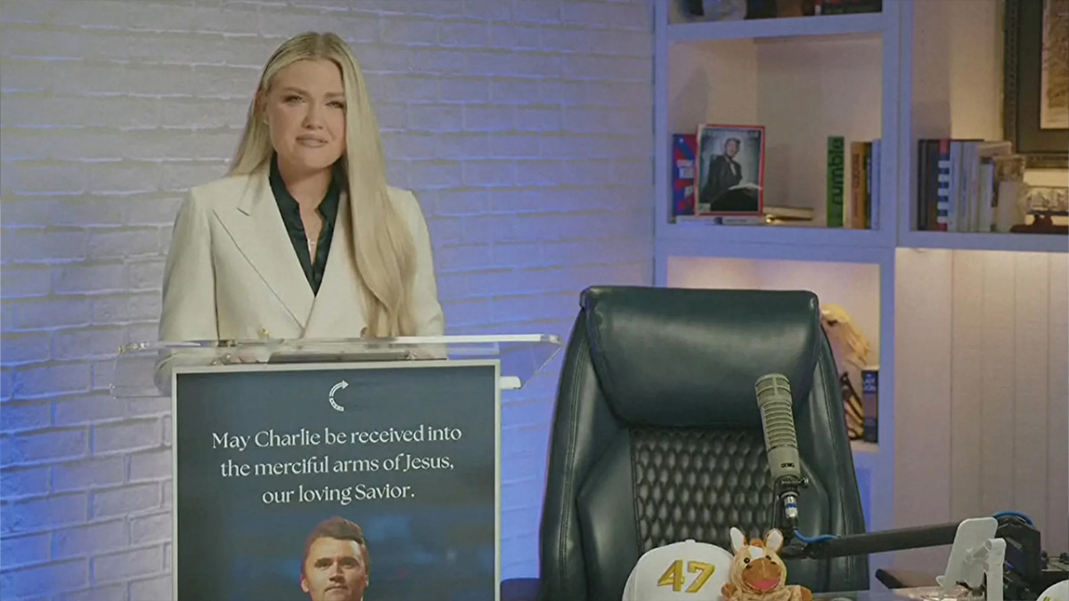 Charlie Kirk's widow breaks silence hours after Donald Trump announces alleged shooter in custody  at george magazine