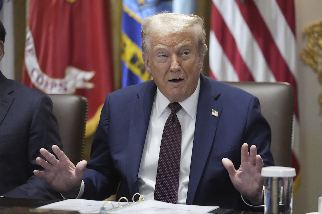 Trump asks Supreme Court for expedited ruling on his tariff power  at george magazine