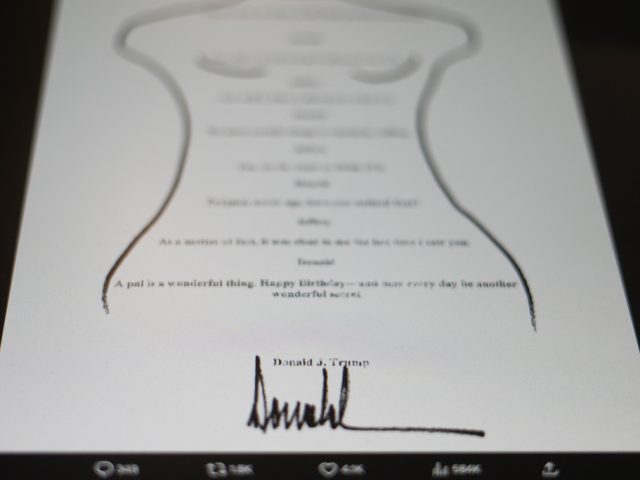 Trump insists Epstein birthday letter is ‘dead issue’ as president’s signature scrutinized