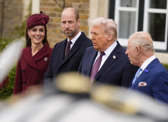 King Charles grants Trump a royal welcome during lavish military inspection at Windsor Castle