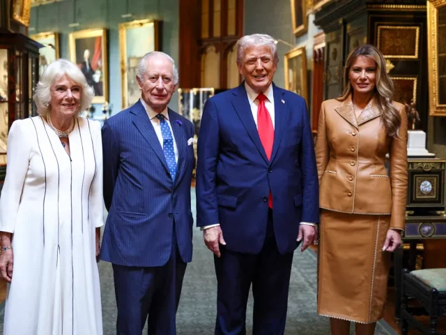 Melania Trump joins Queen Camilla and Kate Middleton on seperate tours