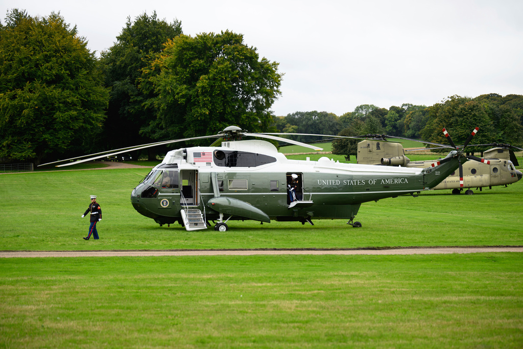Trump swaps Windsor Castle for Chequers in final leg of UK state visit  at george magazine
