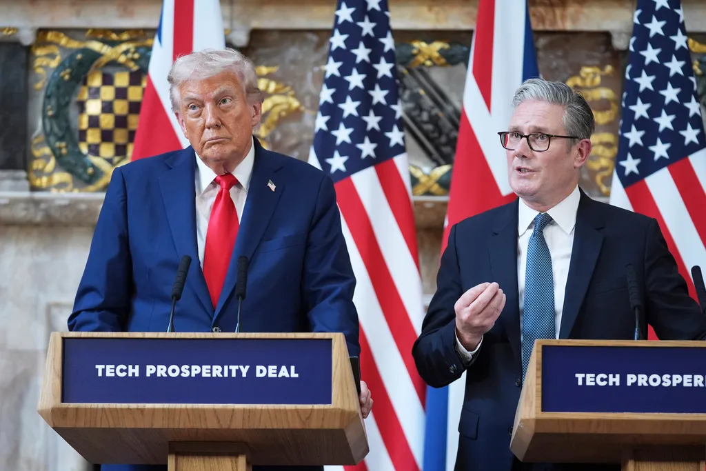Free speech debate dominates Trump’s ‘wonderful’ UK visit with Starmer  at george magazine