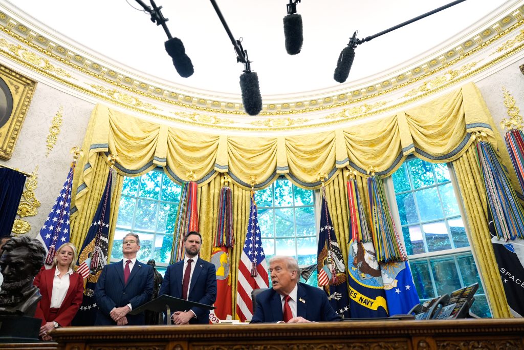 Trump gets ad support for China tariff war as farmers push for economic relief  at george magazine