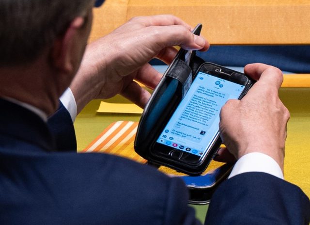 Photo captures Bessent text conversation about Rollins’s Argentina, China concerns