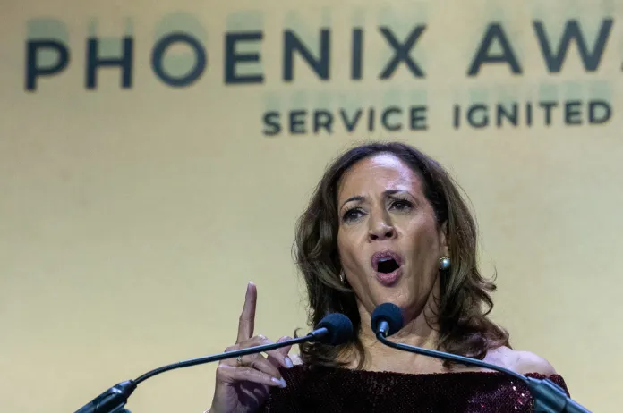 Harris heats up anti-Trump rhetoric: ‘Unchecked, incompetent, unhinged president’  at george magazine