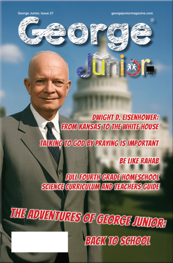 George Junior Issue 27, “The Adventures of George Junior: Back to School at George Magazine