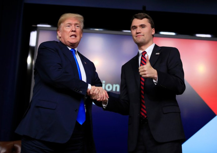 President Trump says he will attend Charlie Kirk’s funeral  at george magazine