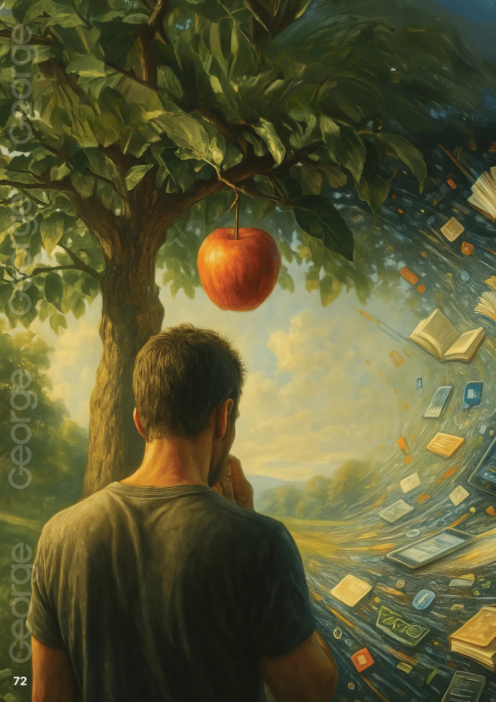 Don’t Bite That Apple: The Cost of Knowing Too Much  at george magazine