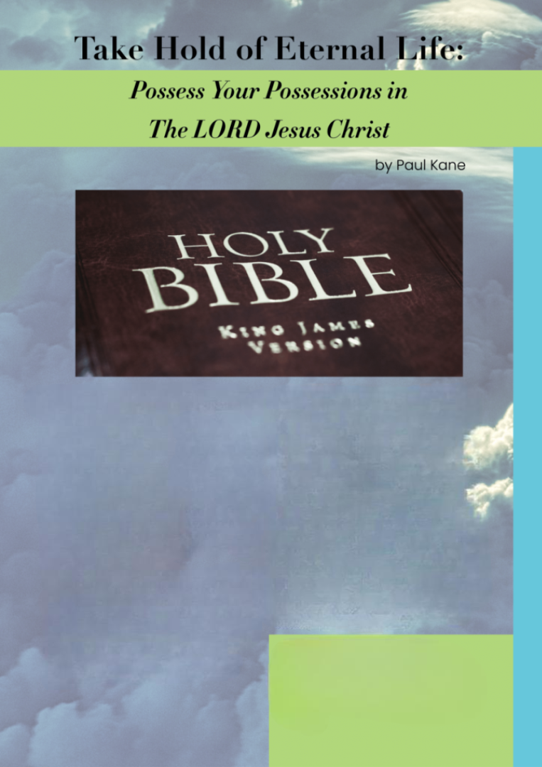 Take Hold of Eternal Life: Possess Your Possessions in The LORD Jesus Christ  at george magazine