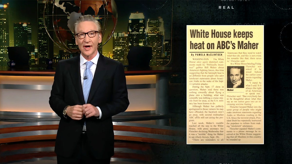Ex-ABC host Bill Maher empathizes with Jimmy Kimmel, says network stands for 'Always Be Caving'  at george magazine