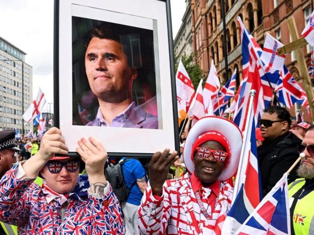 Charlie Kirk honored as ‘generation’s greatest’ at massive London rally where Musk condemns left