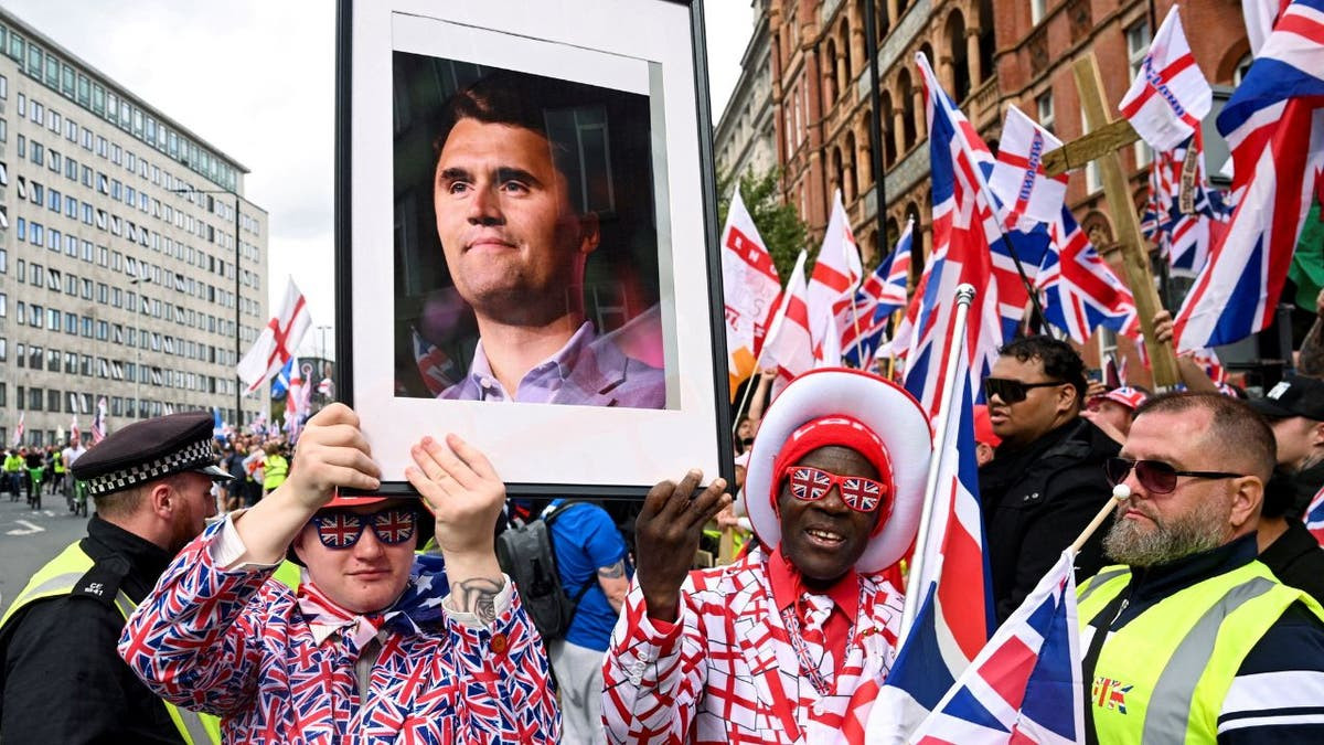 Charlie Kirk honored as 'generation's greatest' at massive London rally where Musk condemns left  at george magazine