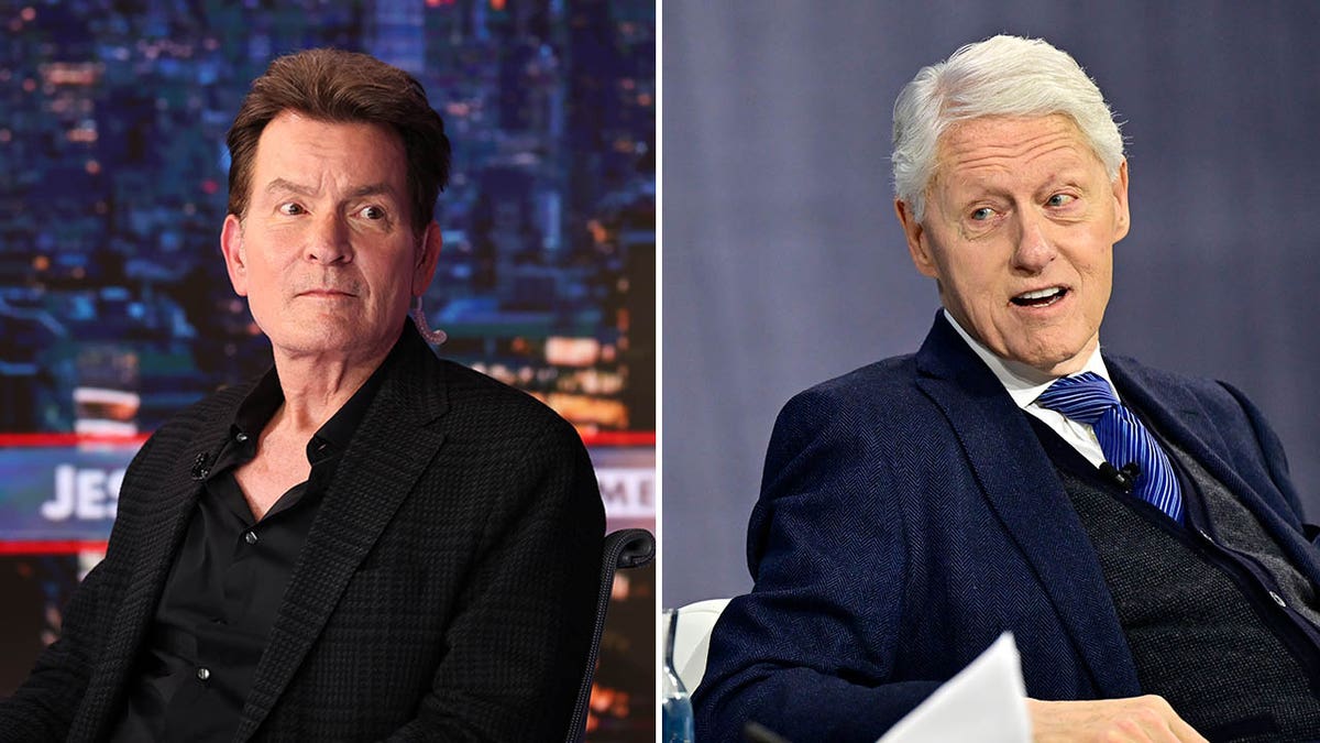 Charlie Sheen claims Bill Clinton tried to make a move on his girlfriend in the 1980s  at george magazine