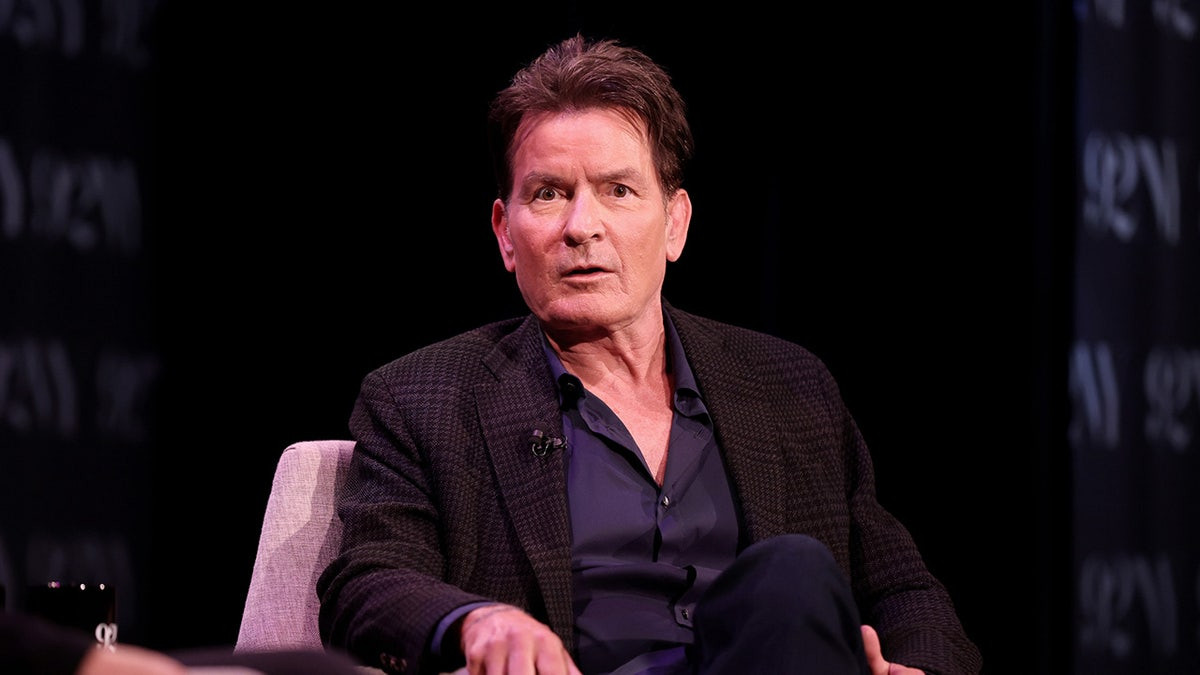 Charlie Sheen admits he's been celibate for nearly a decade since getting sober  at george magazine