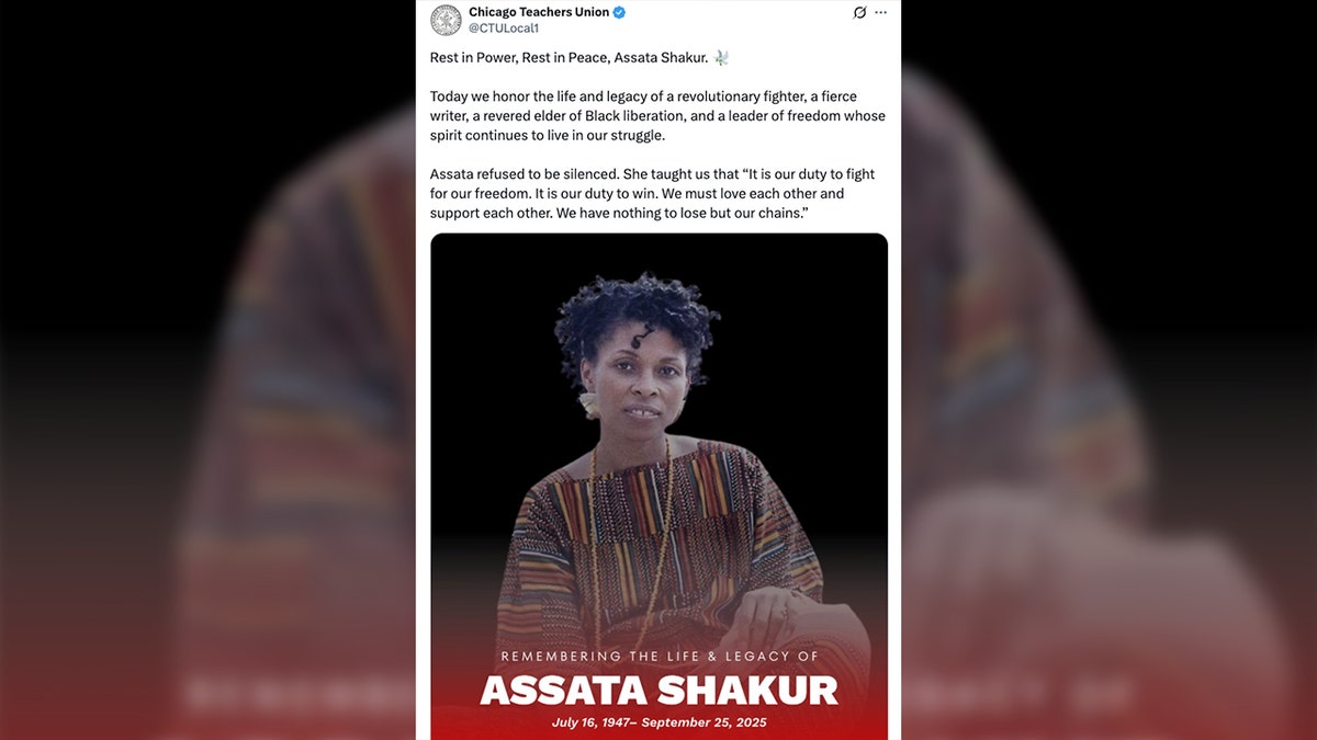 Chicago Teachers Union honors Black militant convicted cop-killer after death in Cuba, drawing backlash  at george magazine