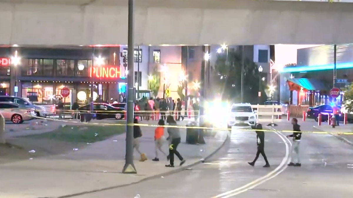 Five injured in shooting outside downtown Cleveland bar following suspected altercation, police say  at george magazine