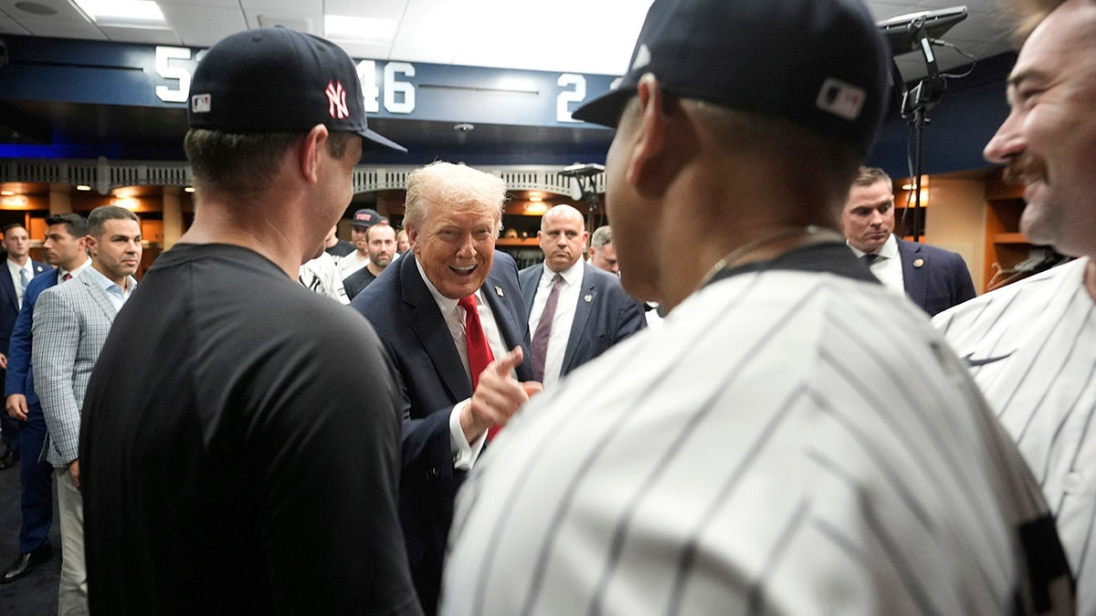Trump arrives at Yankee Stadium, gives speech to team ahead of 9/11 anniversary game  at george magazine