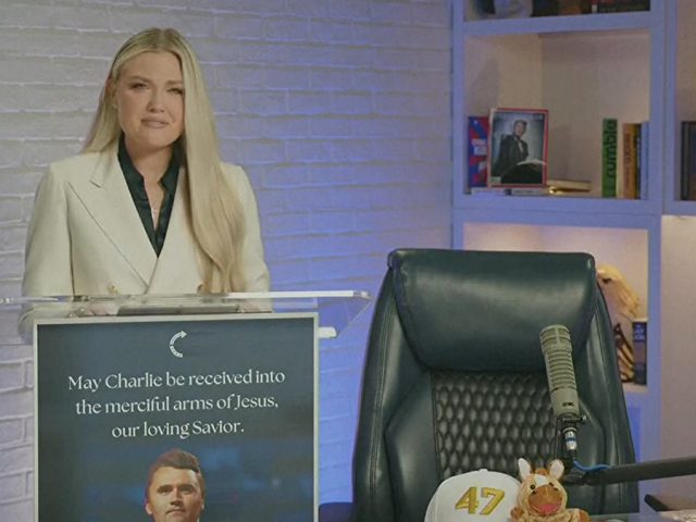 Erika Kirk delivers moving tribute to husband, Charlie: ‘I will never let your legacy die’