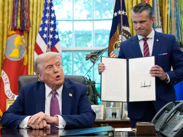 Trump reposts meme threatening Chicago with Department of War