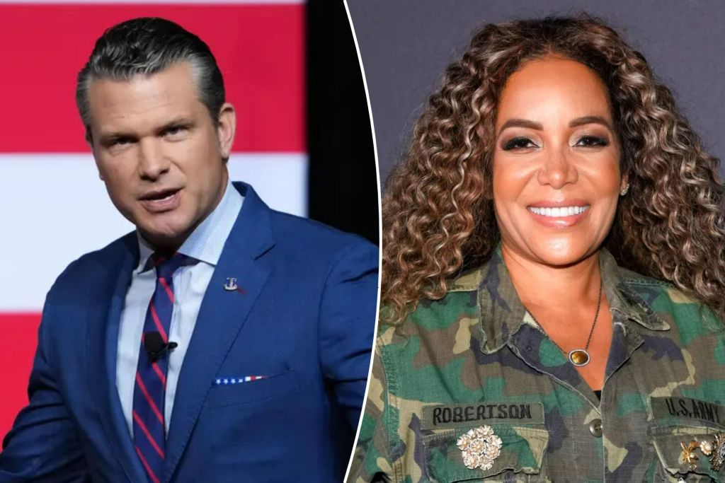 Sunny Hostin slams Pete Hegseth’s push for stricter military standards: ‘Not an uplifting message’  at george magazine