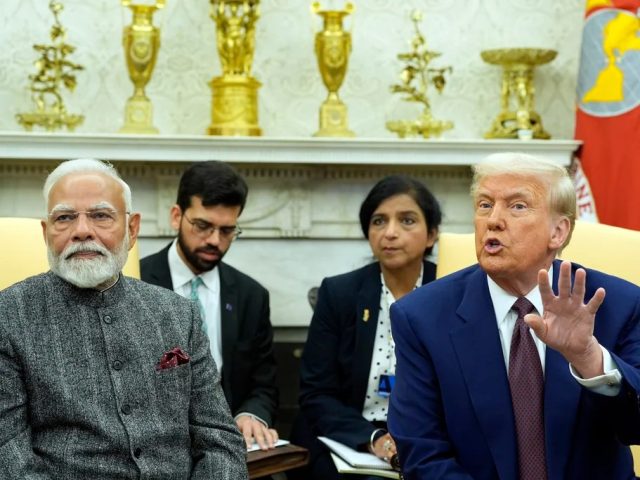 Trump says India has offered to cut its tariffs on the US ‘to nothing’