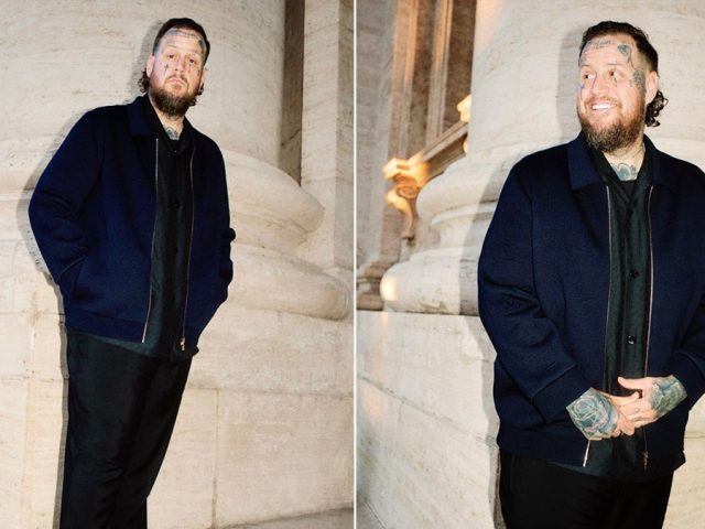 Jelly Roll celebrates weight loss milestone with designer outfit photos on social media
