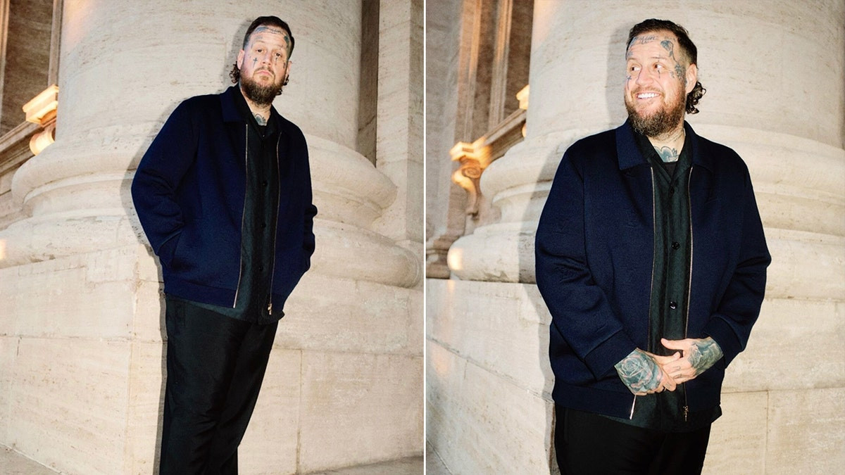 Jelly Roll celebrates weight loss milestone with designer outfit photos on social media  at george magazine