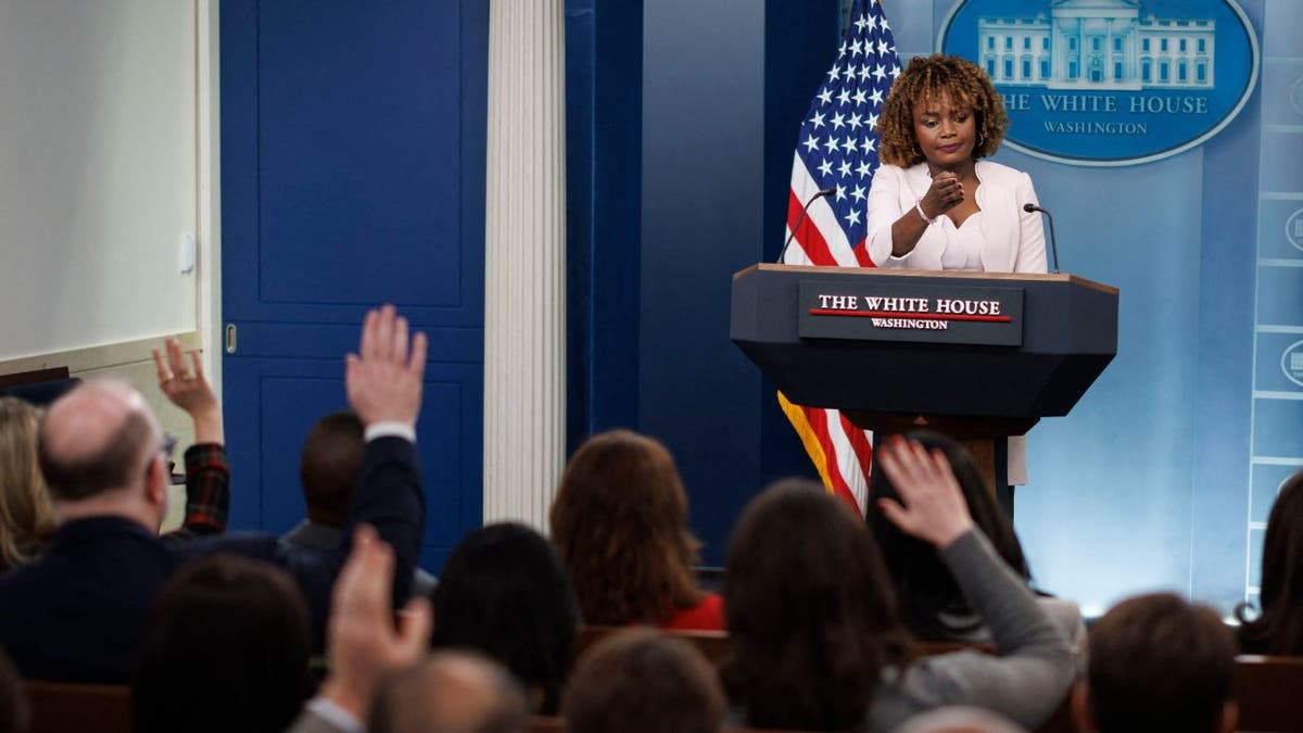 Karine Jean-Pierre says Biden health talking points were tightly controlled at senior level  at george magazine