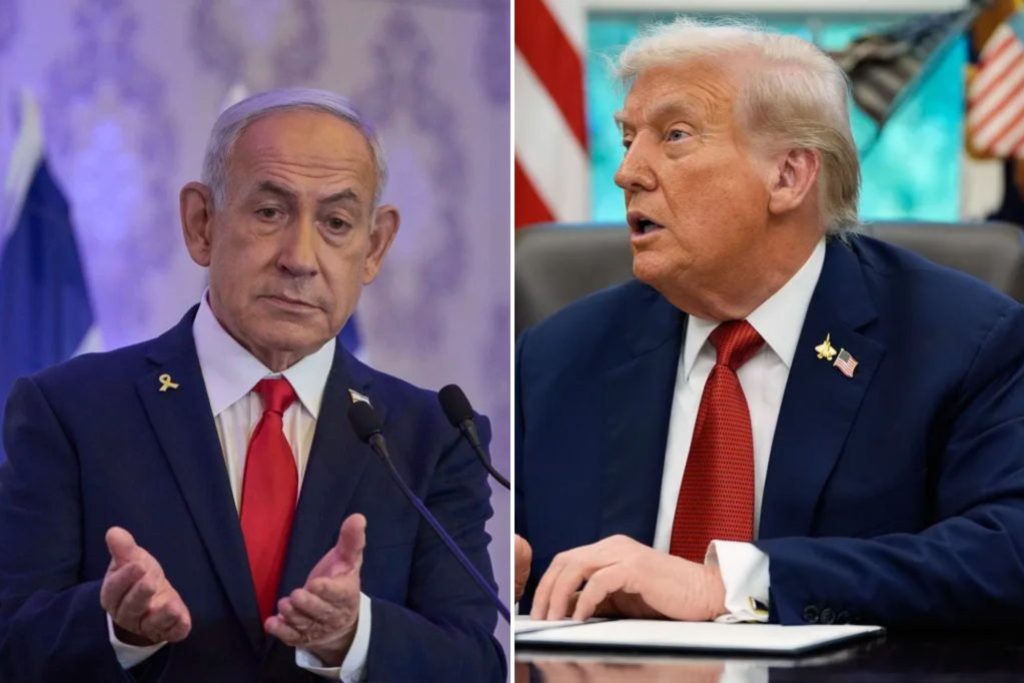 WATCH LIVE: Netanyahu meets with Trump at the White House  at george magazine