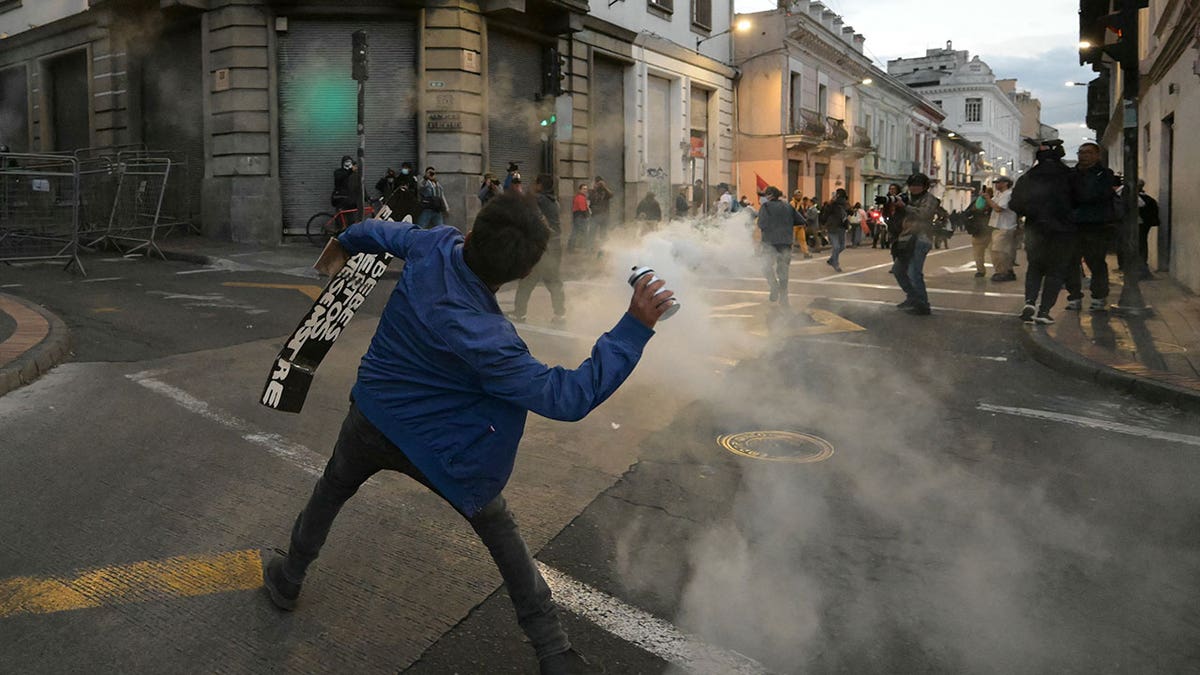 State of emergency declared as violent protests rock South American nation over diesel price hikes  at george magazine