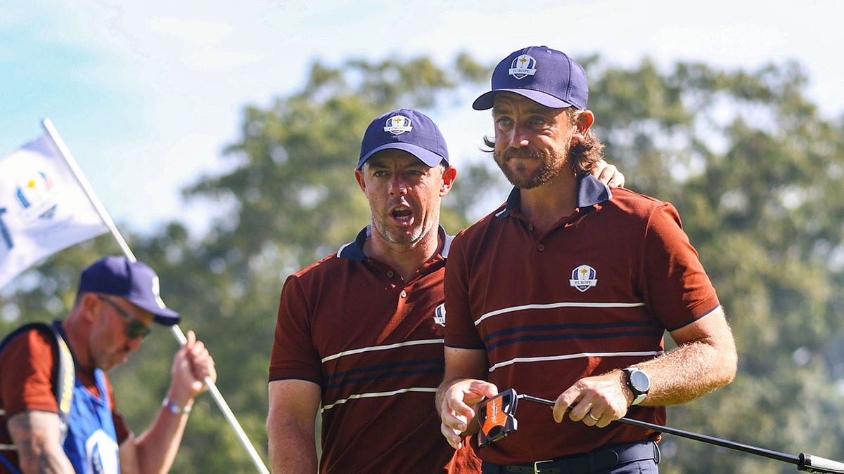 Tommy Fleetwood shines again, Rory McIlroy chirps fans as Europe dominates another morning against USA  at george magazine