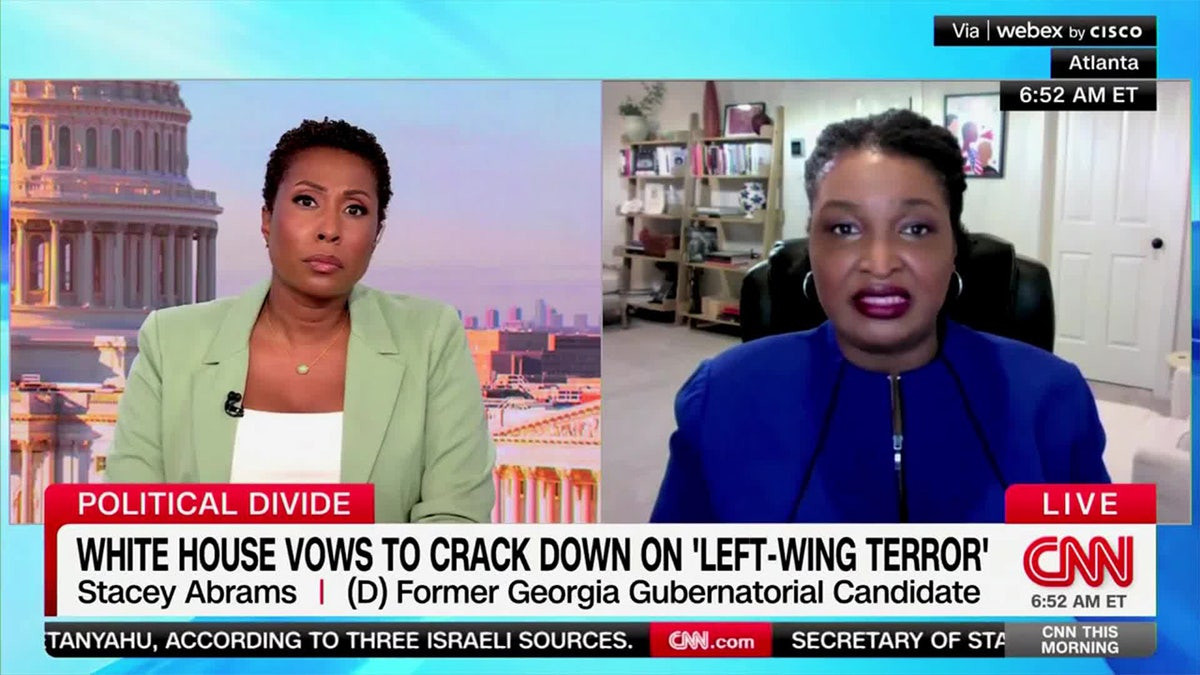 Stacey Abrams says Trump administration is using Kirk assassination to advance 'authoritarian rule'  at george magazine
