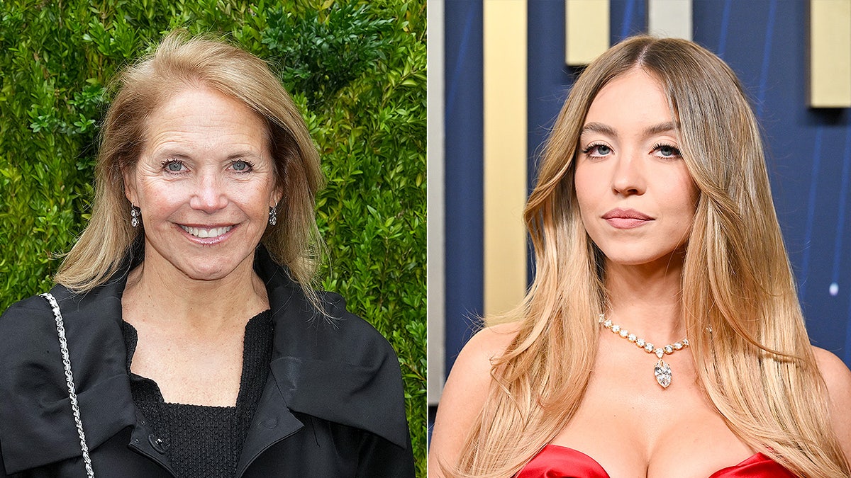 Katie Couric spoofs controversial Sydney Sweeney ad to promote colon cancer screenings  at george magazine