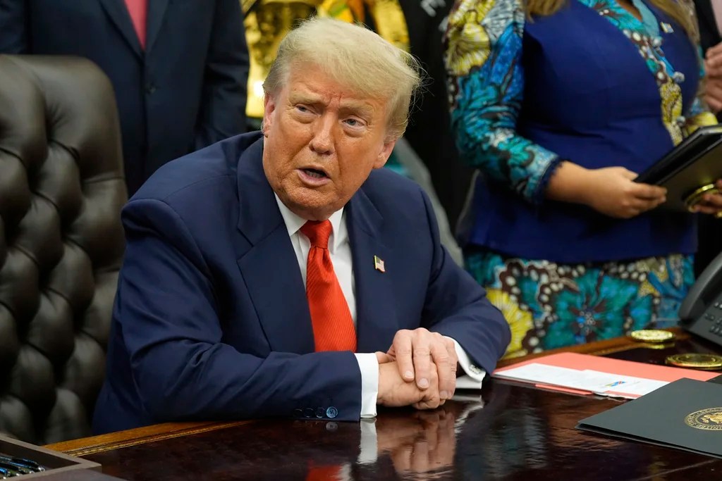 Trump threatens 100% tariffs on movies made on foreign soil  at george magazine