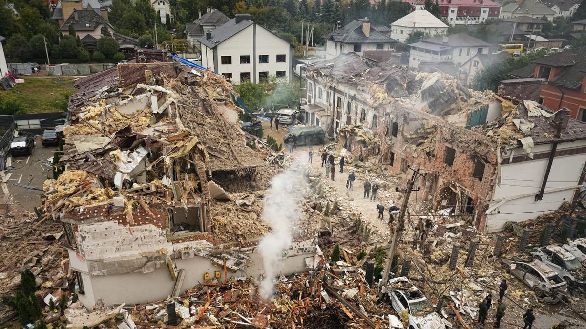 Russia launches massive drone and missile barrage on Ukraine hitting Kyiv, other targets throughout country  at george magazine