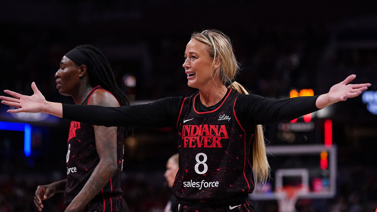 Fever star Sophie Cunningham issues 3-word response to group photo featuring team's injured players  at george magazine
