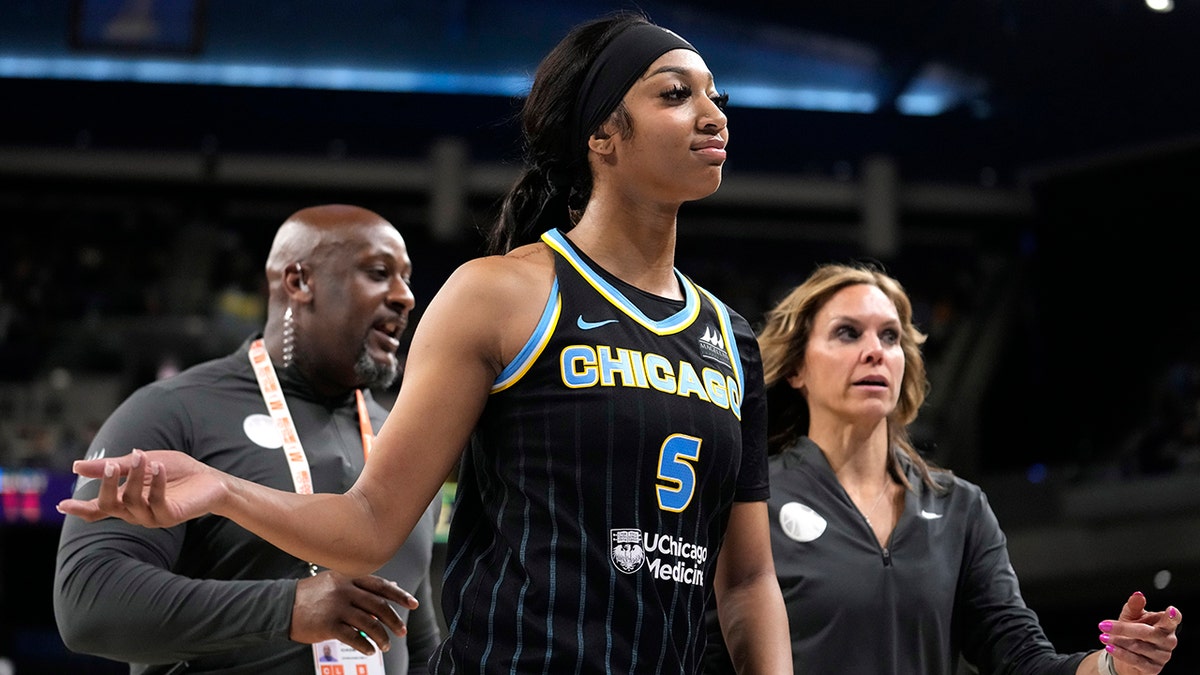 WNBA star Angel Reese says she'd rather pay a fine than speak to reporters  at george magazine