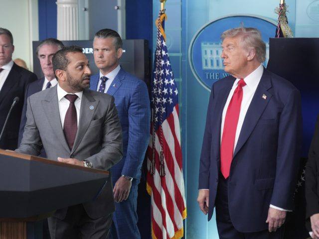 WATCH LIVE: Trump and Patel hold press conference on crime crackdown