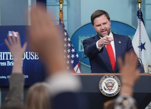 Trump leans on Vance’s Senate background during shutdown fight