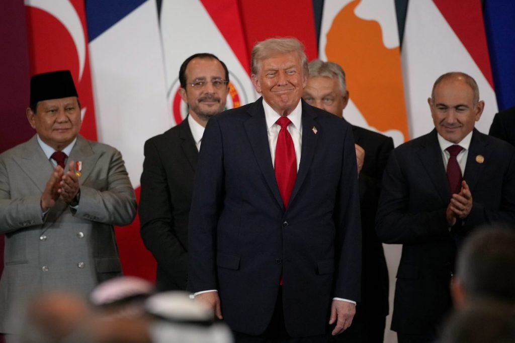 Trump ushers in a ‘historic dawn of a new Middle East’ and sees peace as his legacy  at george magazine