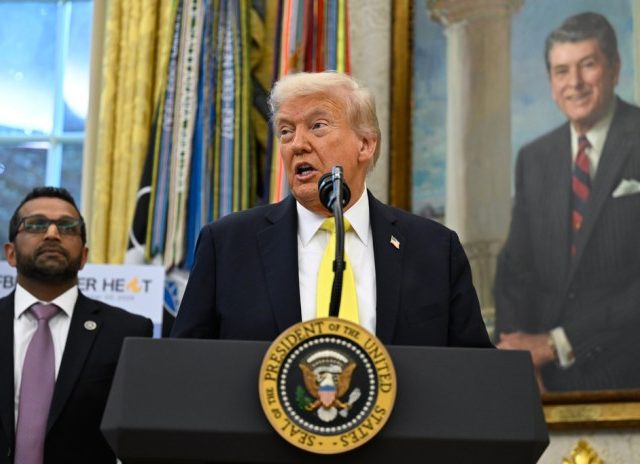 Trump celebrates Operation Summer Heat crackdown on violent crime