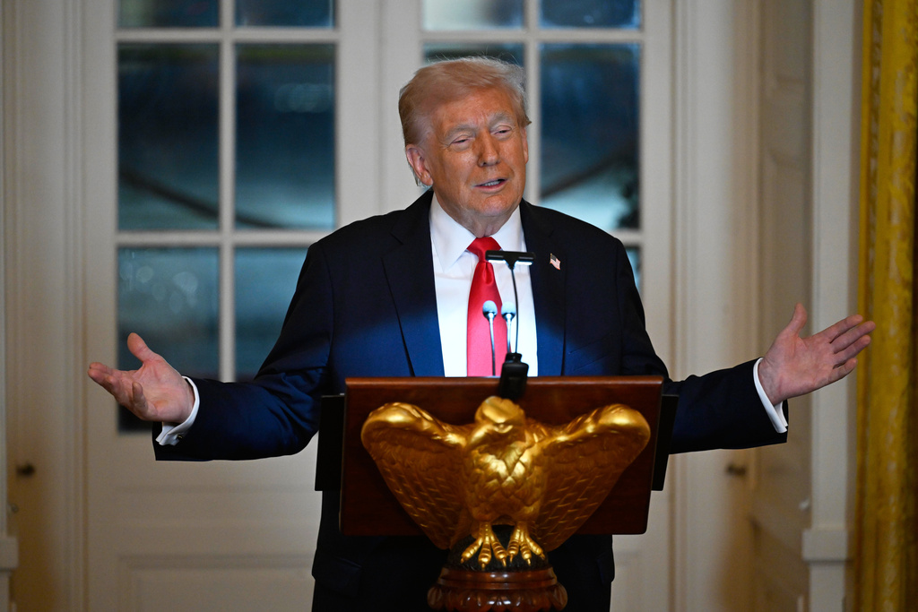 Trump fires warning shot at Hamas over executions: ‘We will have no choice but to go in and kill them’  at george magazine