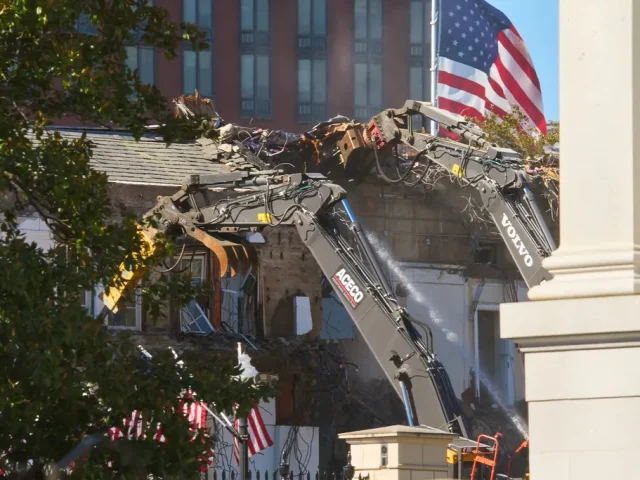 East Wing demolition continues long line of White House renovations