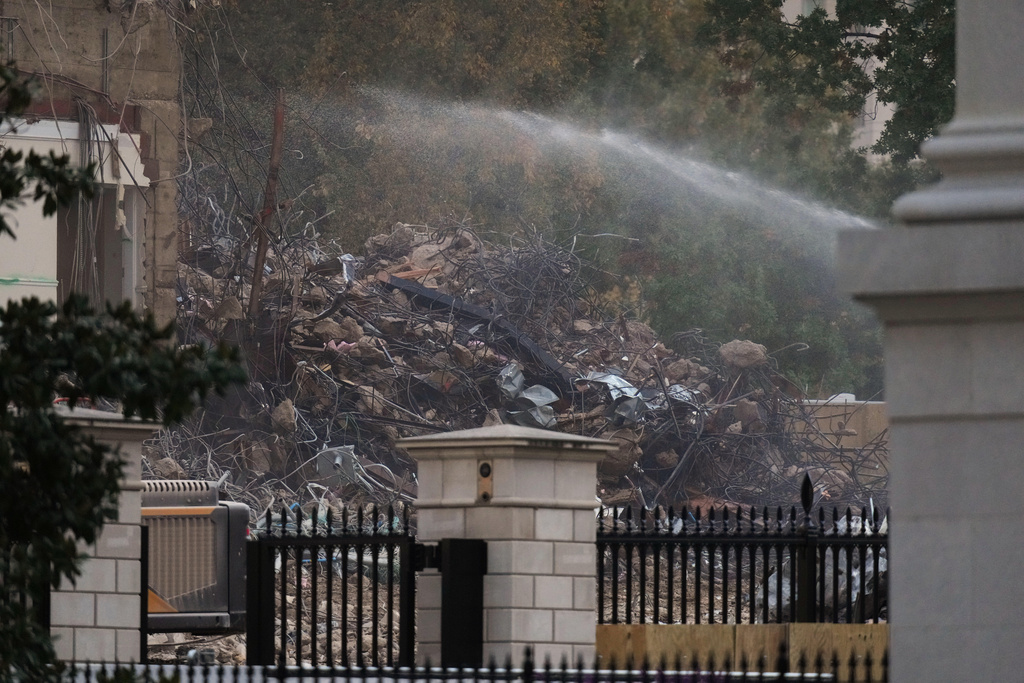 WATCH LIVE: White House holds briefing after East Wing demolition begins  at george magazine